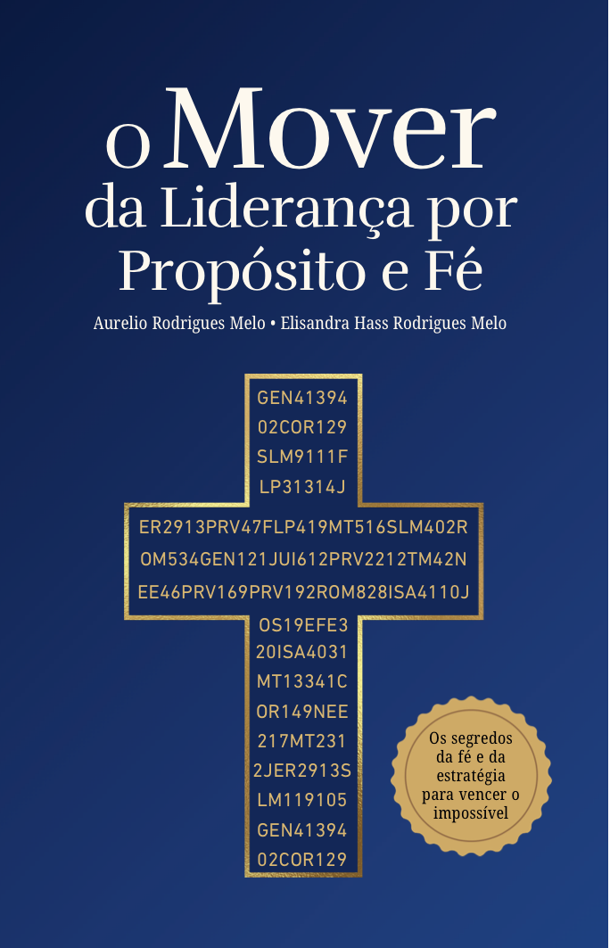 Capa do livro O Mover da Liderança por Propósito e Fé